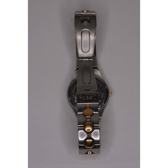 Fossil Arkitekt Watch FS-2787 Mens 35mm Two Tone Case Band Quartz Two Hands - Picture 8 of 8